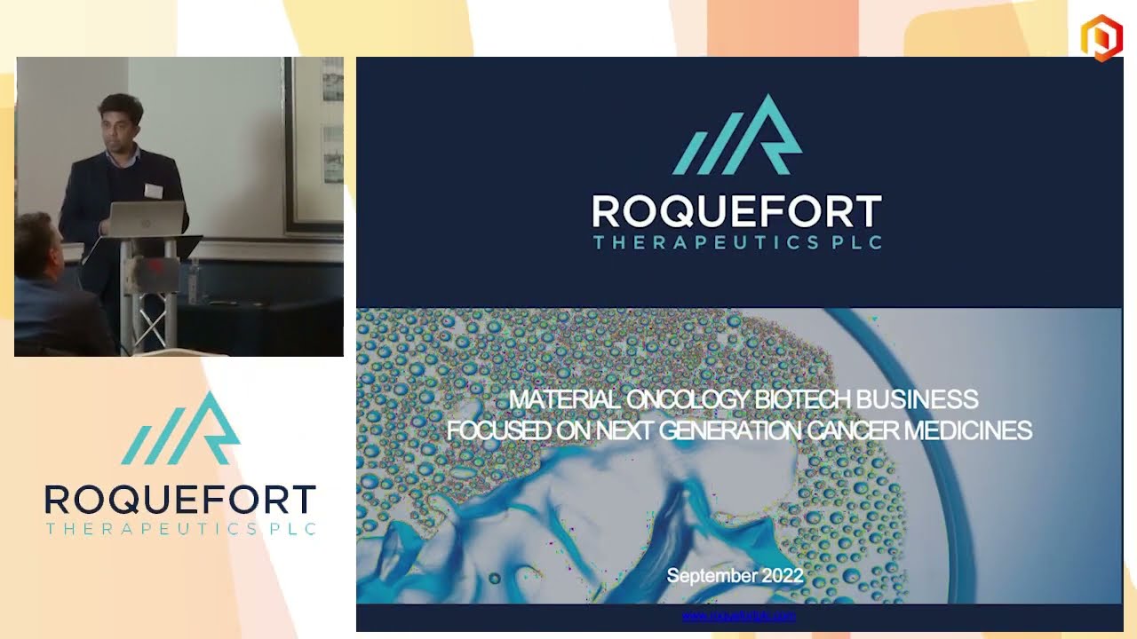 Roquefort Therapeutics present at the Proactive One2One Investor Forum - January 26th 2023