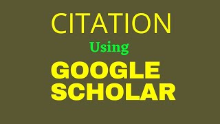 How to Do Citation USing Google Scholar on Your Smartphone || Citation USing Google Scholar