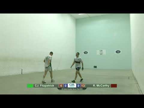 2019: All Ireland Hardball Singles Final Senior (Fitzpatrick V McCarthy)