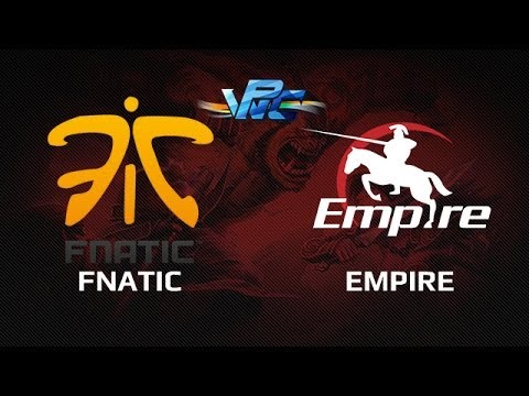 Fnatic vs Empire, WPC EU day 1, Match 1, Game 1