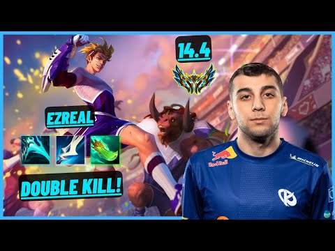 KCB VLADI: EZREAL VS SERTUSS: AZIR (MID) DOUBLE KILL - EUW CHALLENGER - PATCH 14.4