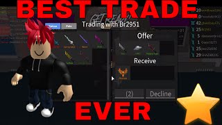Got The Rarest Hat On Roblox Trading Up My Items Part 24 Lonnie - best trade ever roblox assassins best trade