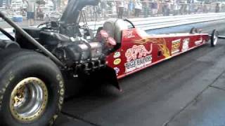preview picture of video 'Scott Palmer Top Fuel Exhibition at Kansas International Dragway 7.24.2010'