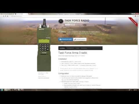 comment installer task force radio