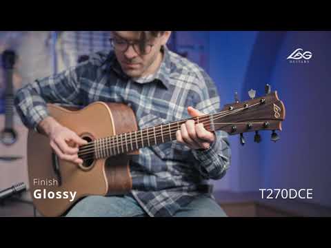 Lag - Tramontane 270 Dreadnought Cutaway Acoustic Electric! T270DCE image 5