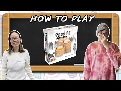 [Eng] Steam Up - How to play by Lynn - Board Game Wanderer - ทำเซียนเหมือนเรียนมา สอนบอร์ดเกม