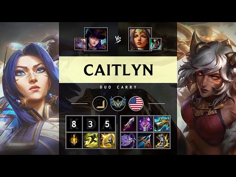Caitlyn ADC vs Sivir - NA Challenger Patch 25.09