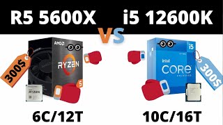 Best budget gaming CPU 2021. Is it still Ryzen 5600x or i5-12600k?
