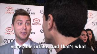 Lance Bass - Almost Vegan?  / Supporting the Environmental Media Association