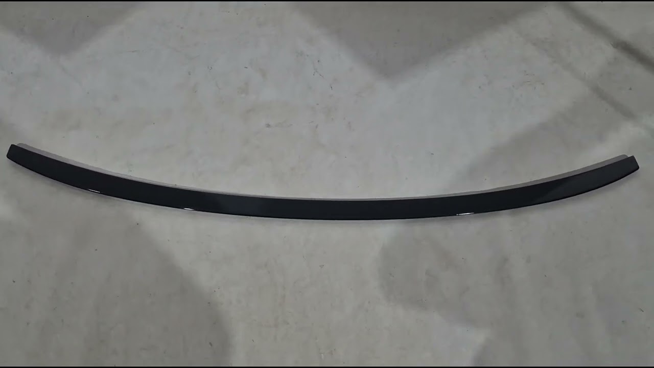 Спойлер DPT V-2 (чорний глянець) Video 1