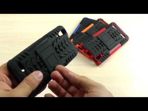 ОБЗОР: Противоударный Чехол-Накладка для Lenovo A6000/ K3 с Подставкой