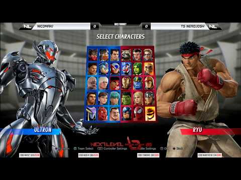 NLBC v.85 - Marvel vs Capcom Infinite - Nicomaki vs TS NerdJosh [1080p/60fps]