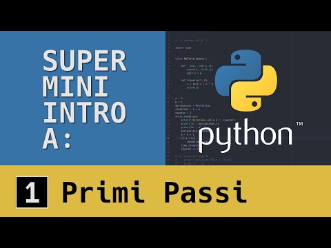 super mini intro to: Python - 01 - Getting started