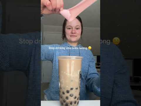 Do this instead! #boba #bobatea #ecofriendly