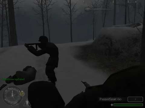 Call of Duty 1 full walkthrough Part 24 US Epilogue: Hurtgen - Festung Recogne