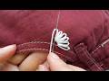 👖 3 Embroidery Tricks That Instantly Make Jeans Look Expensive