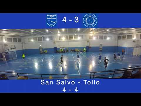 Asd San Salvo C5 - Asd Atletico Tollo C5 - HIGHLIGHTS QUARTI DI FINALE COPPA ABRUZZO