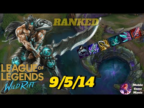WILD RIFT | TRYNDAMERE BEST BUILD VS NASUS | THIS IS WHY TRYNDAMERE IS TOO GOOD (Guide and Build)