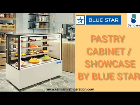 Blue star metal pastry display cabinet, r210g