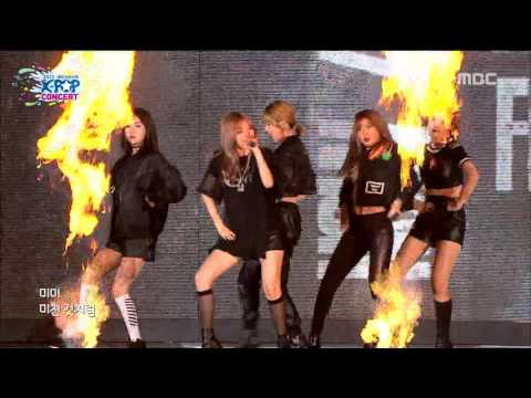 151026 4Minute - Crazy @2015 MBC Incheon K-POP Concert