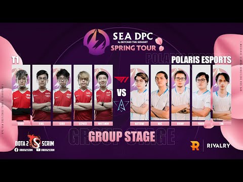 T1 vs Polaris Esports - DPC SEA 2021/22 Tour 2: Division I - Group Stage - B03