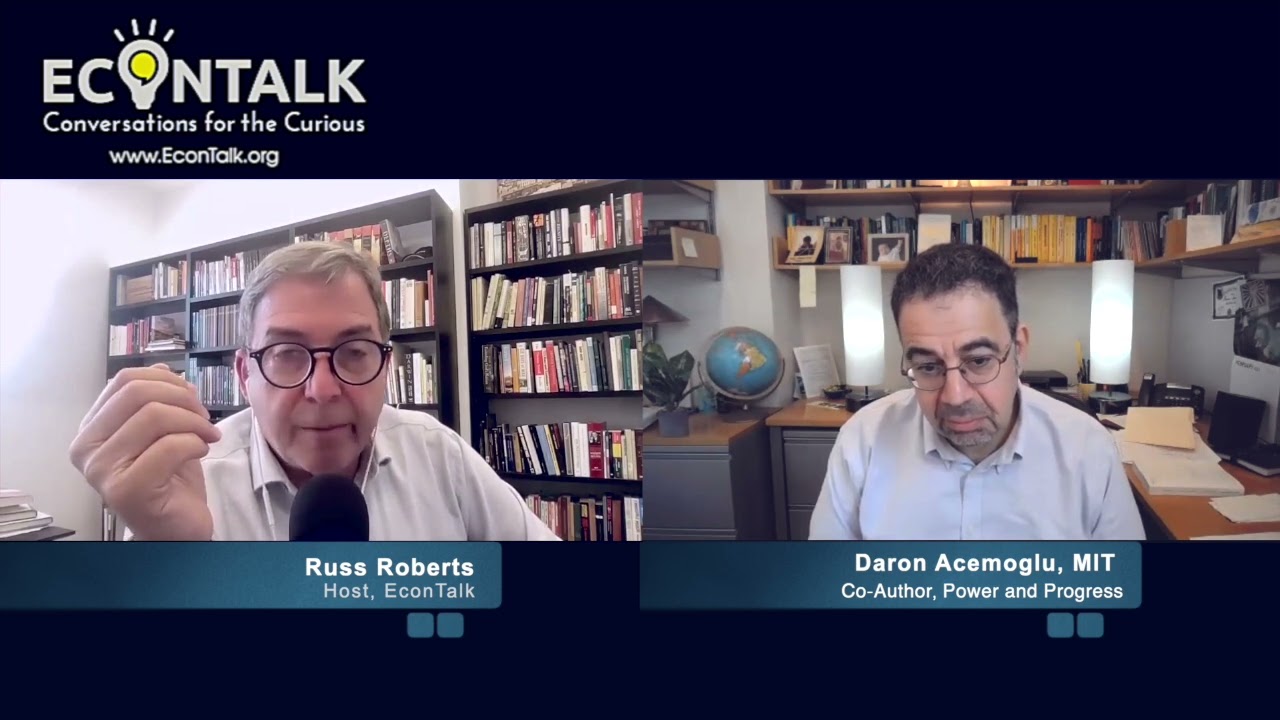 Daron Acemoglu on Innovation and Shared Prosperity 7/31/23
