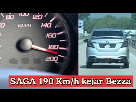 Saga TOP Speed 190km/h keja Bezza