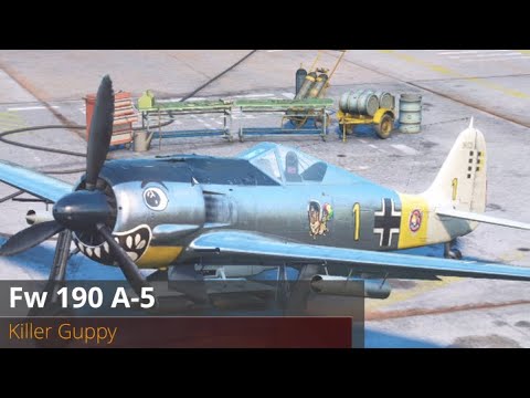 World of Warplanes | Fw 190 A-5 | Killer Guppy | Tier VI | Multi-role