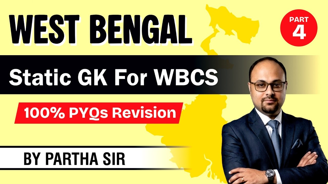 WBCS Static GK PYQ Revision 2026 |Part 4( International Organisation)|Partha Sir |APTI PLUS, Kolkata