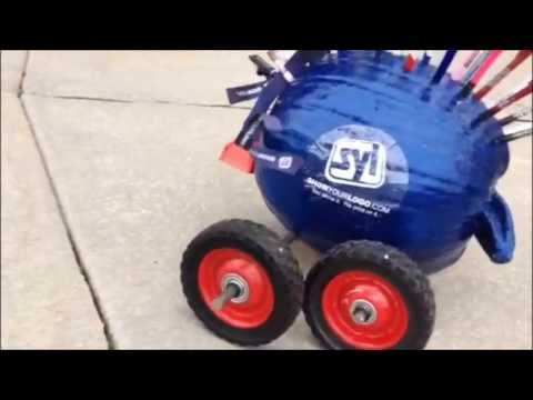 Show Your Logo enters the pumpkin races.