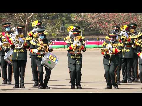 World Best Performance By The Kenya Prisons Band to President Uhuru Kenyatta.