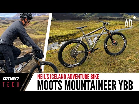 Neil's Moots Mountaineer YBB Titanium Softail MTB | Iceland Bikepacking Setup