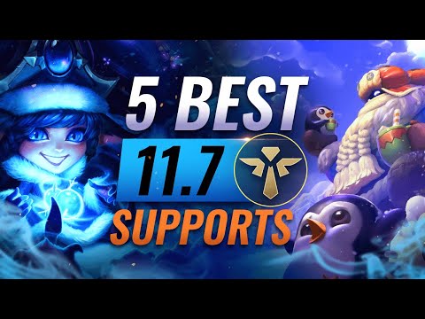 5 BEST Supports to ABUSE in Patch 11.7 - League of Legends