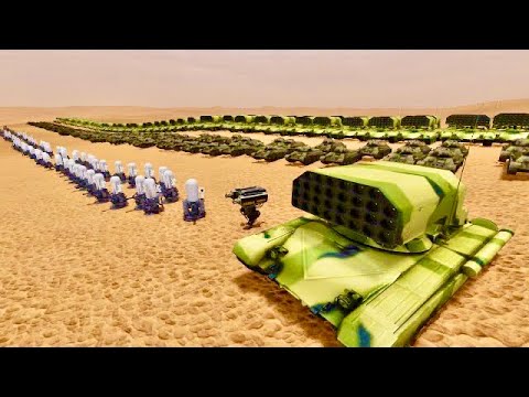 EVERY BIG WEAPONS vs 1 MILLION BEASTMEN   Warhammer 40K  UEBS 2