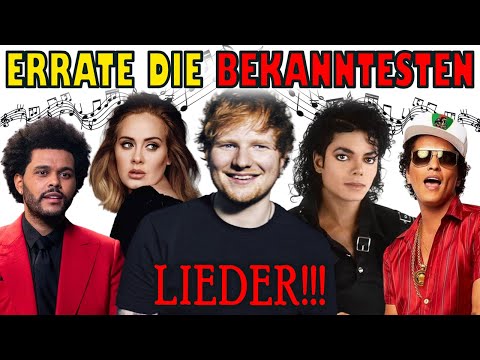 Errate Die Weltbekannten Lieder | Lieder Die Jeder Sofort Erkennt | Errate Den Hit 1969 - 2019 🎶