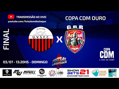 VILA SÁ X ARSENAL DE TAIPAS - COPA CDM OURO - FINAL #futsal