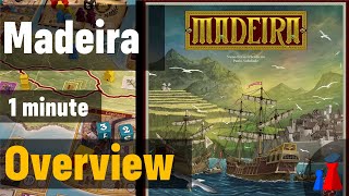 Madeira -1 minute Overview - Peaky Boardgamer