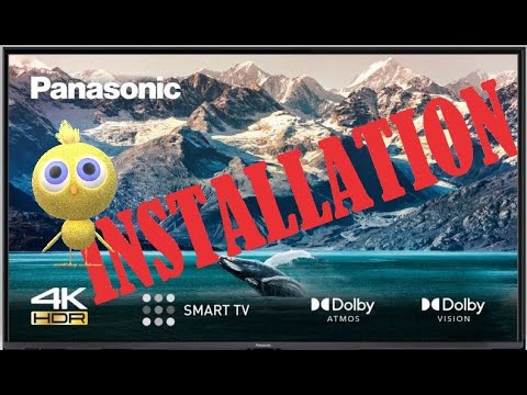 TV Panasonic LED JX600 Series TX50JXW604 , Ersteinrichtung, Programme suchen, Sender sortieren.