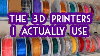 My Favorite 3D Printers 2024