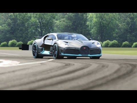 Bugatti Divo at Top Gear
