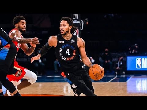 Derrick Rose 23 PTS Full Highlights vs Pelicans - MVP D-Rose🌹! #shorts #nba #drose # #knicks