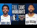 MAVERICKS at PELICANS | FULL GAME HIGHLIGHTS | November 12, 2023