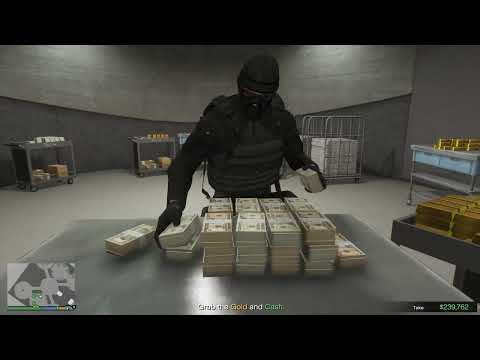GTA 5 - International Bank Heist + Ten Star Escape 