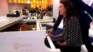 Harry Plays Piano with Bridget Moynahan