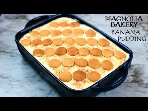 How To Make Magnolia Bakery’s Original Banana Pudding Recipe | BANANA PUDDING | NO EGG PUDDING