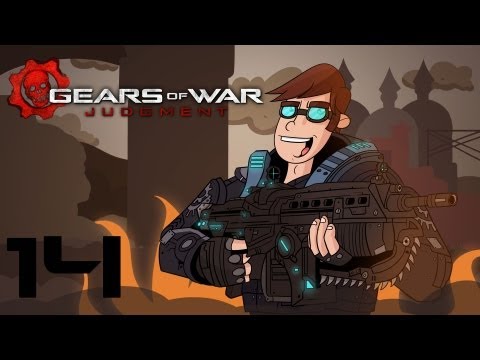 Gears of War Judgment Campaign Gameplay / Walkthrough w/ SSoHPKC Part 14 - D-Day