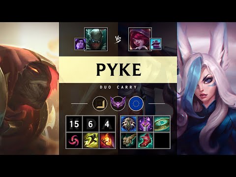 Pyke ADC vs Xayah - EUW Master Patch 25.19