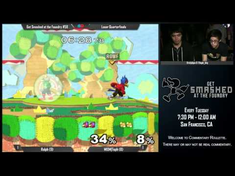 Get Smashed at the Foundry #58 - Loser Quarterfinals: Ralph (Falco) vs MIOM|Toph (Fox)