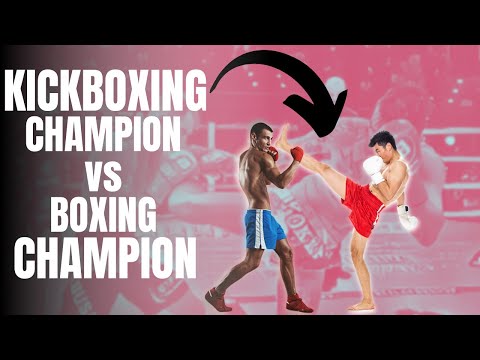 Kickboxer DESTROYING World Champion Boxer | How He Did It