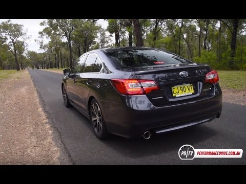 2017 Subaru Liberty 2.5i 0-100km/h & engine sound